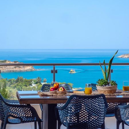 Ferienwohnung Thea Panoramic Sea View Agios Nikolaos Exterior foto