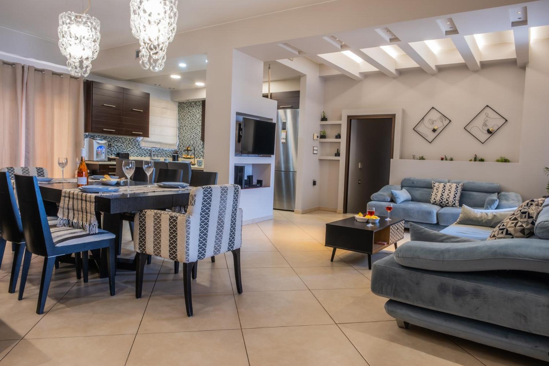 Ferienwohnung Thea Panoramic Sea View Agios Nikolaos Exterior foto