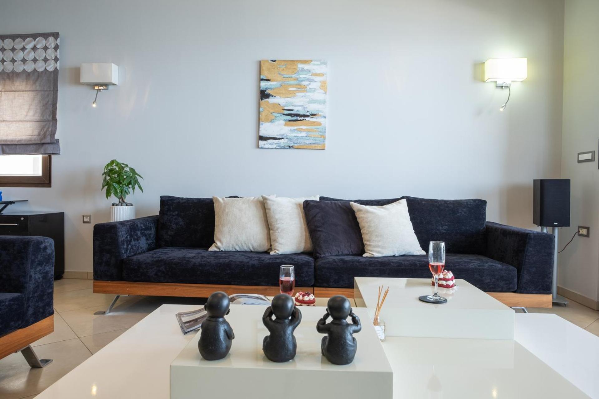Ferienwohnung Thea Panoramic Sea View Agios Nikolaos Exterior foto