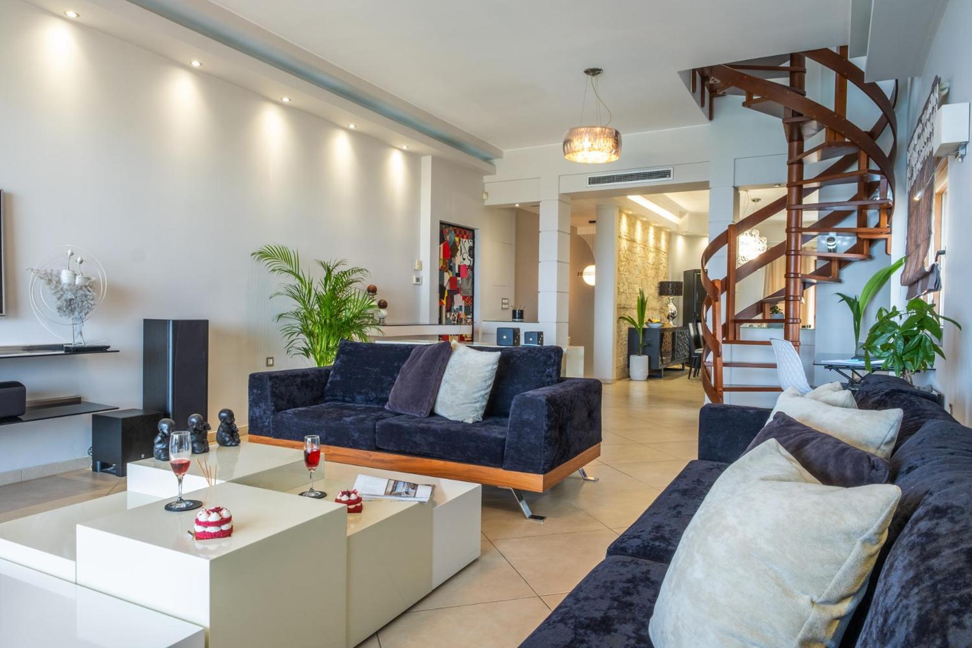 Ferienwohnung Thea Panoramic Sea View Agios Nikolaos Exterior foto
