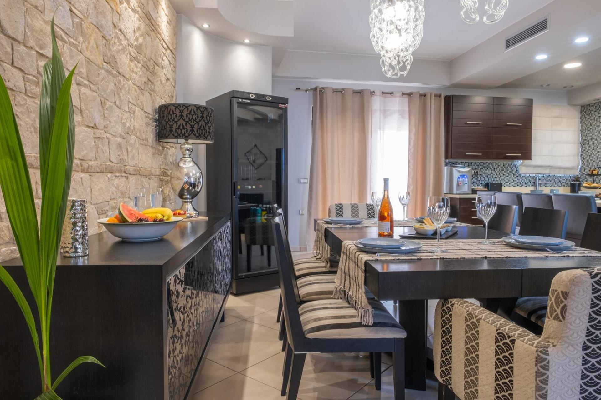 Ferienwohnung Thea Panoramic Sea View Agios Nikolaos Exterior foto